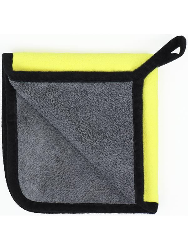 Полотенце для животных супервпитывающее, малое, 400 г/м², 30 х 30 см, жёлтое