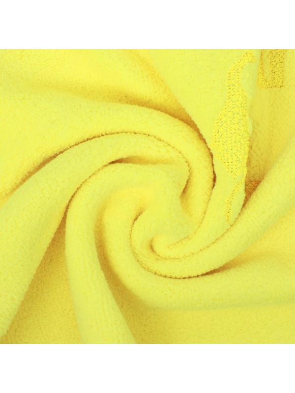 Полотенце для животных супервпитывающее, среднее, 400 г/м², 30 х 60 см, жёлтое