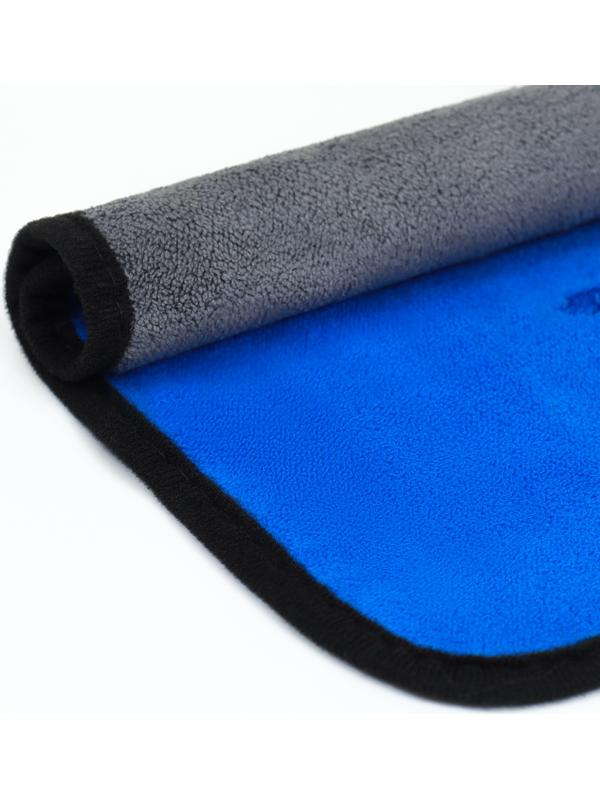 Полотенце для животных супервпитывающее, большое, 400 г/м², 50 х 100 см, синее