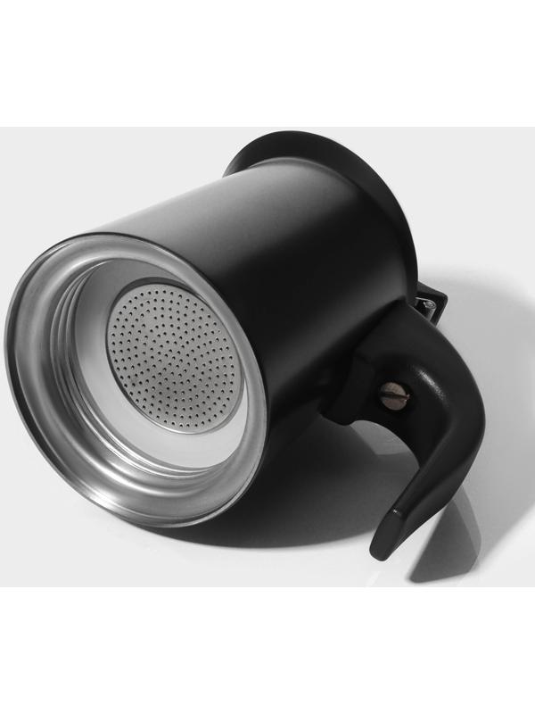 Кофеварка гейзерная Magistro «Классик», на 2 чашки, 100 мл, цвет чёрный