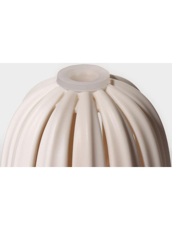 Кружка стеклянная с крышкой и трубочкой «Бьорн», 850 мл, цвет прозрачный