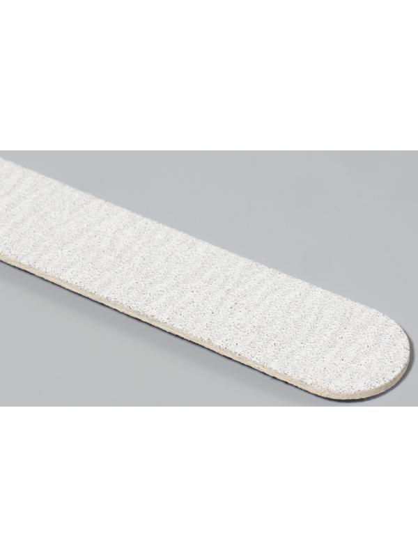 Пилка-наждак, набор 20 шт, абразивность 100, 18 см, цвет серый/чёрный