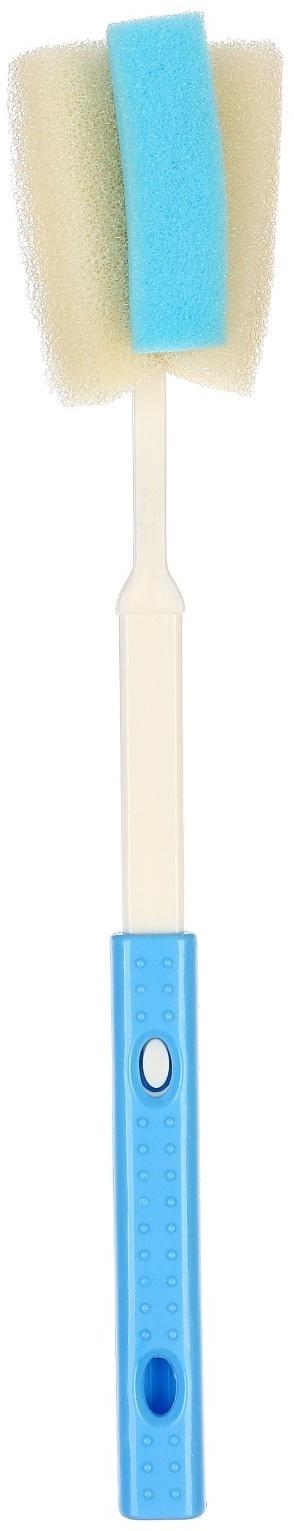 Ершик по уходу за детскими бутылочками, цвет МИКС, Крошка Я, выдвижная ручка 28-35 см