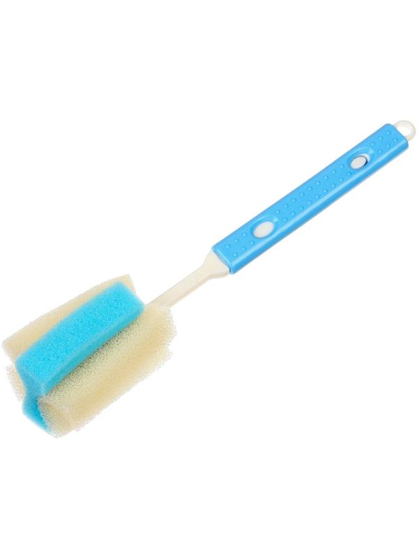 Ершик по уходу за детскими бутылочками, цвет МИКС, Крошка Я, выдвижная ручка 28-35 см