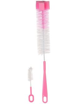 Набор ершиков, 2 шт, по уходу за дет. бутылочками и сосками, цвет МИКС, Крошка Я, 42 см