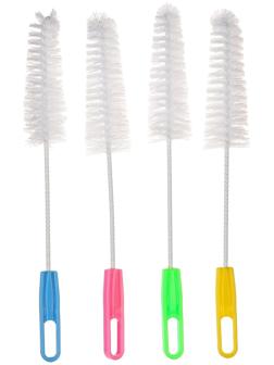 Набор ершиков, 4 шт, по уходу за детскими бутылочками и сосками, цвет МИКС, Крошка Я, 18 см    98789