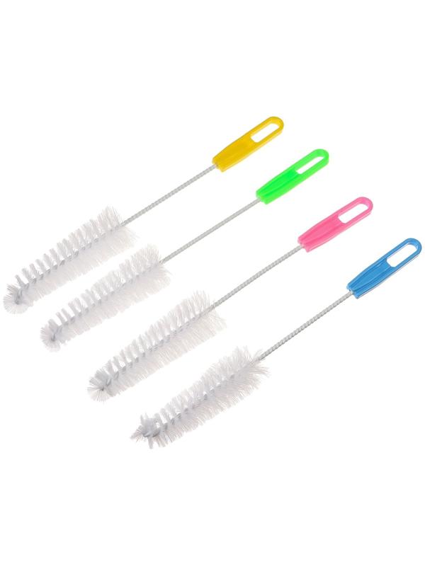 Набор ершиков, 4 шт, по уходу за детскими бутылочками и сосками, цвет МИКС, Крошка Я, 18 см    98789