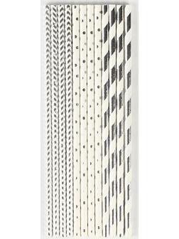 Трубочки бумажные 12 шт «Галактика»