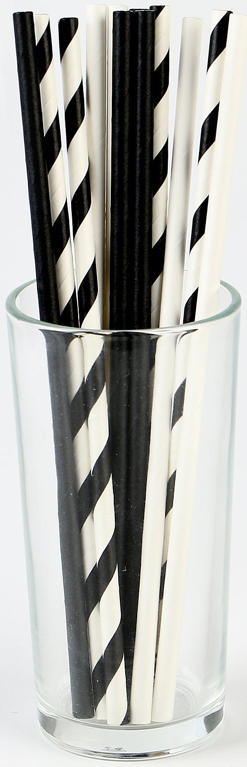 Трубочки бумажные 12 шт «Дерзость»