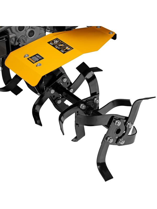 Мотоблок Denzel DPT-170S, 7 л.с, 850х350 мм, фрез 3х3, шкив отбора мощности, передачи 2В/1Н