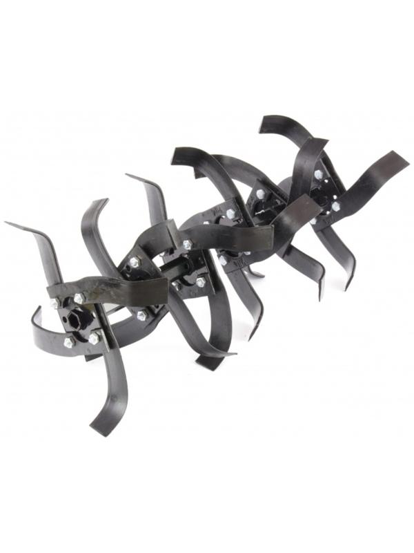 Мотоблок Denzel DPT-270S, 7 л.с, 850х350 мм, фрез 3х4, шкив отбора мощности, передачи 2В/1Н