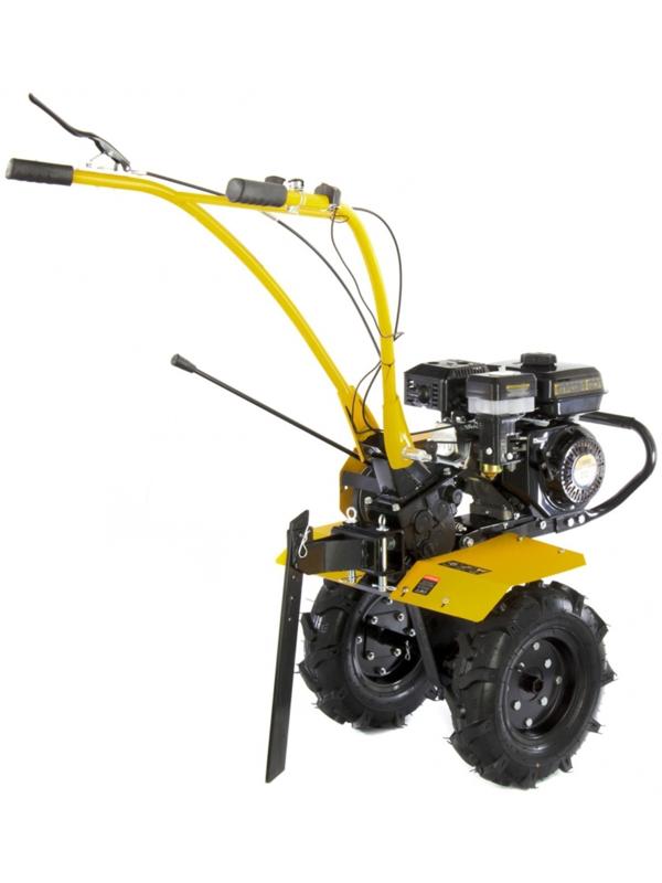 Мотоблок Denzel DPT-270S, 7 л.с, 850х350 мм, фрез 3х4, шкив отбора мощности, передачи 2В/1Н