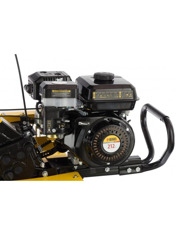 Мотоблок Denzel DPT-270S, 7 л.с, 850х350 мм, фрез 3х4, шкив отбора мощности, передачи 2В/1Н