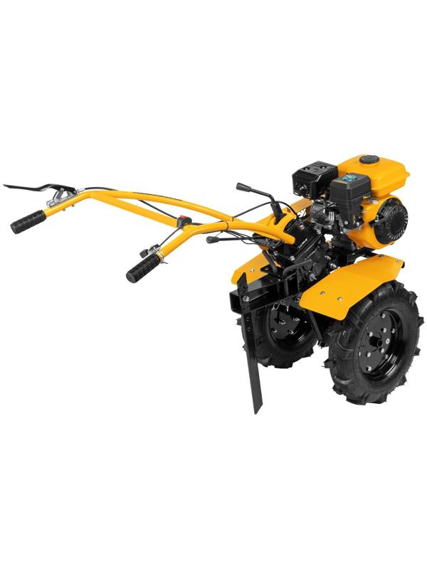 Мотоблок Denzel DPT-270S, 7 л.с, 850х350 мм, фрез 3х4, шкив отбора мощности, передачи 2В/1Н