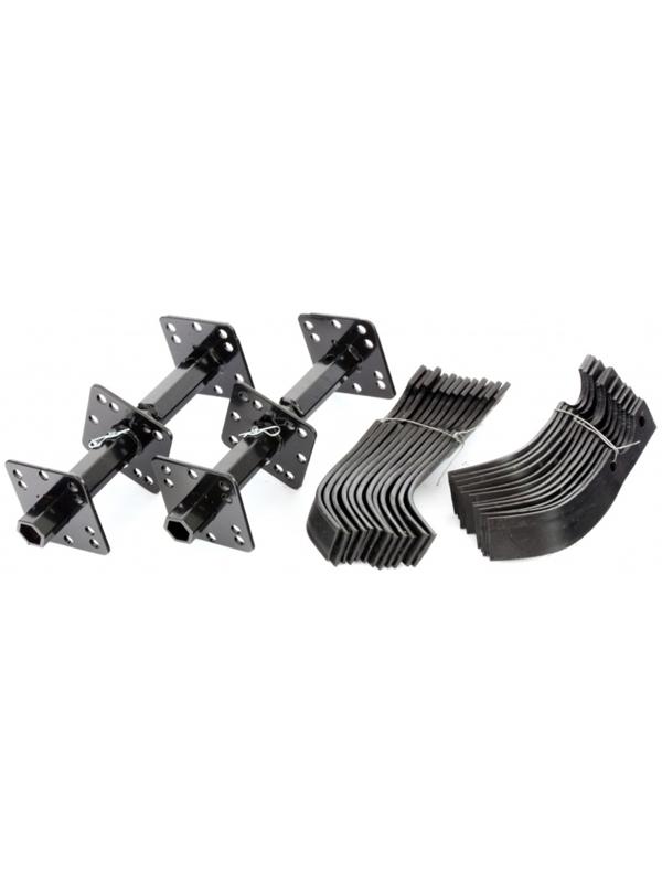 Мотоблок Denzel DPT-270S, 7 л.с, 850х350 мм, фрез 3х4, шкив отбора мощности, передачи 2В/1Н