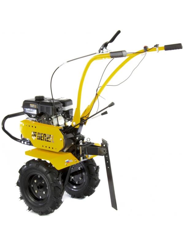 Мотоблок Denzel DPT-270S, 7 л.с, 850х350 мм, фрез 3х4, шкив отбора мощности, передачи 2В/1Н