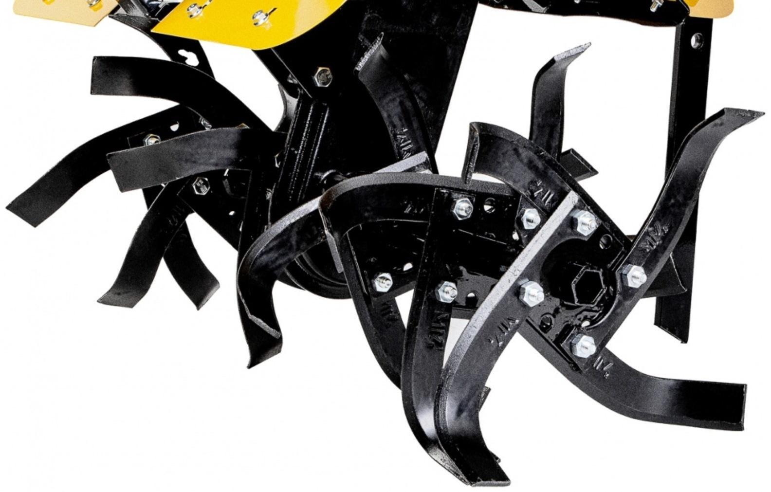 Мотоблок Denzel DPT-270Х, 7 л.с, 900х350 мм, фрез 3х4, вал отбора мощности, передачи 2В/1Н