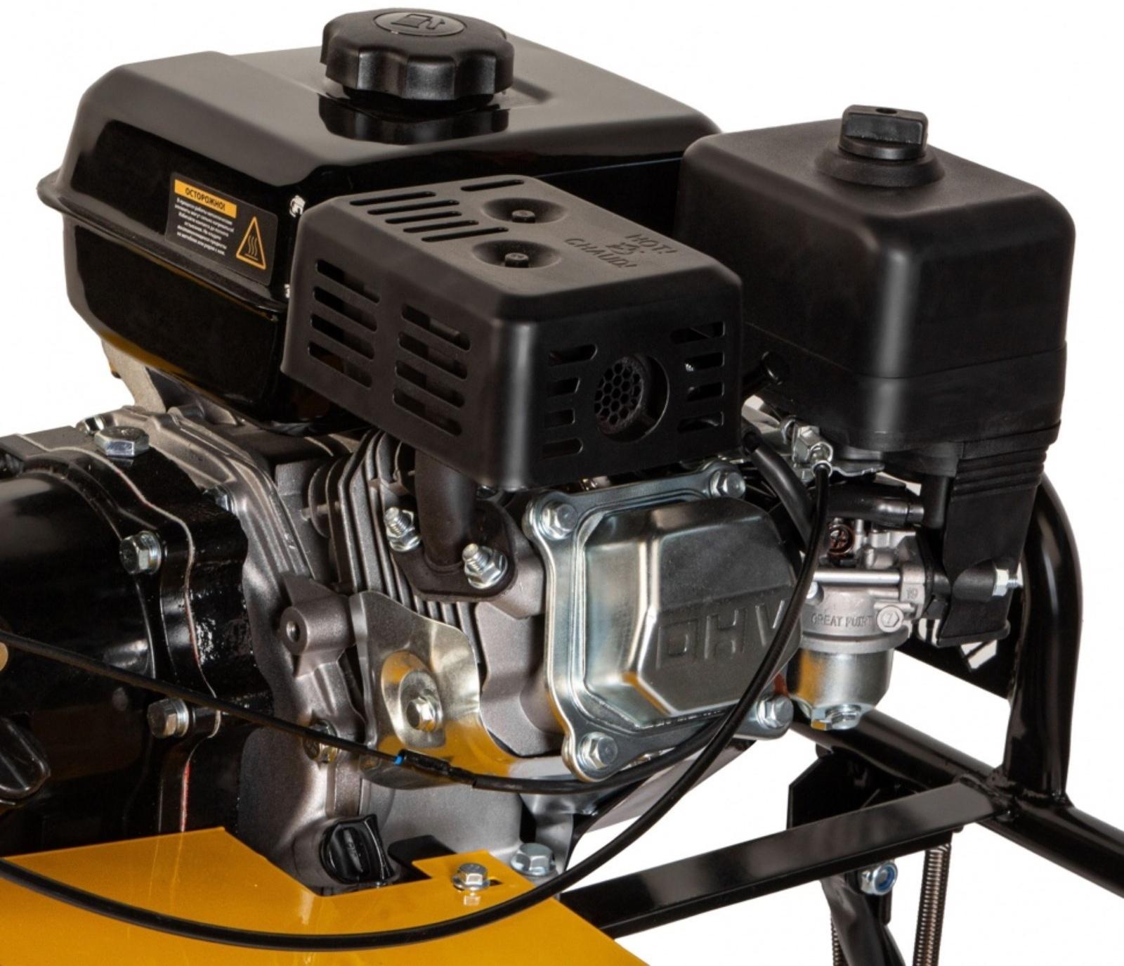 Мотоблок Denzel DPT-270Х, 7 л.с, 900х350 мм, фрез 3х4, вал отбора мощности, передачи 2В/1Н