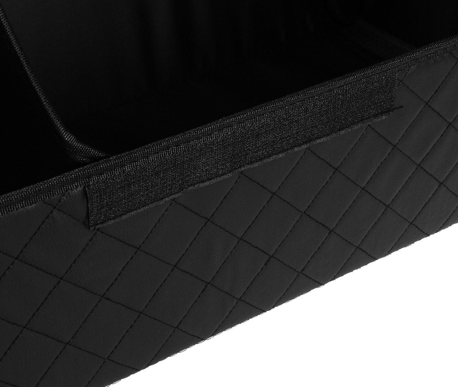 Органайзер саквояж в багажник автомобиля HT-090, 68×30×28 см, экокожа