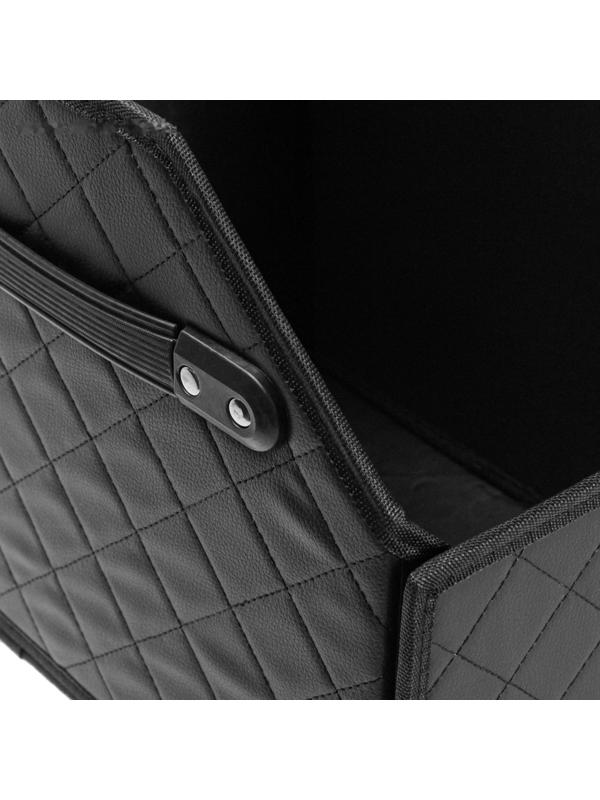 Органайзер саквояж в багажник автомобиля HT-090, 68×30×28 см, экокожа