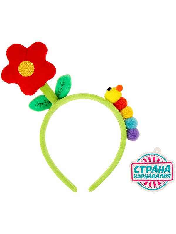 Карнавальный ободок «Цветочек», цвета МИКС
