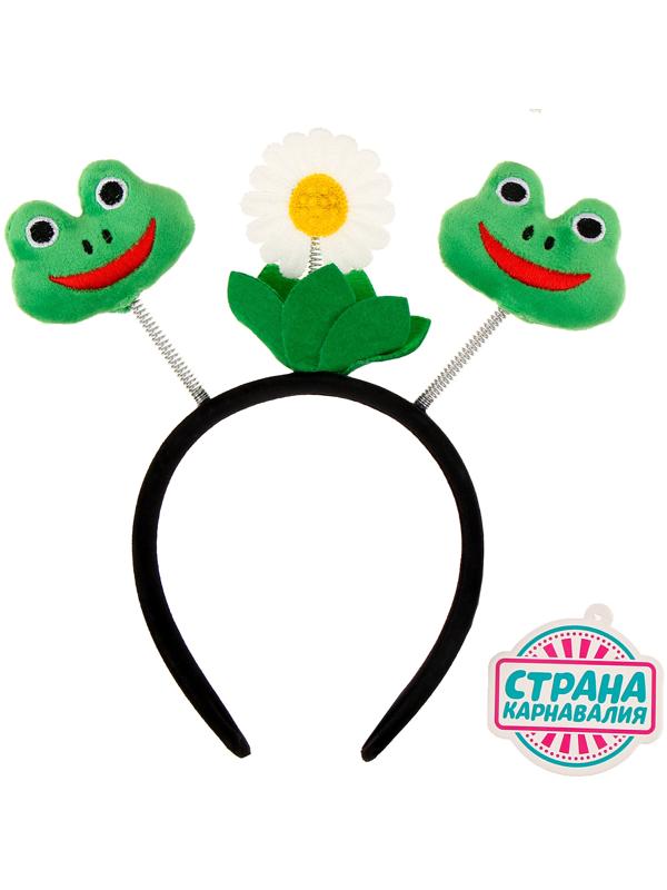 Карнавальный ободок «Лягушки квакушки»