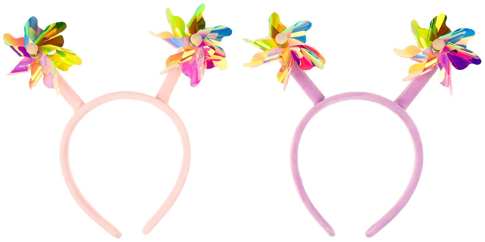 Карнавальный ободок «Вертушка», цвета МИКС
