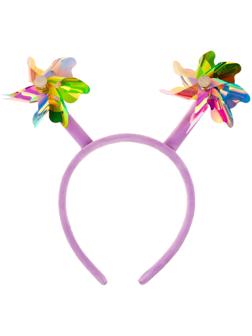 Карнавальный ободок «Вертушка», цвета МИКС