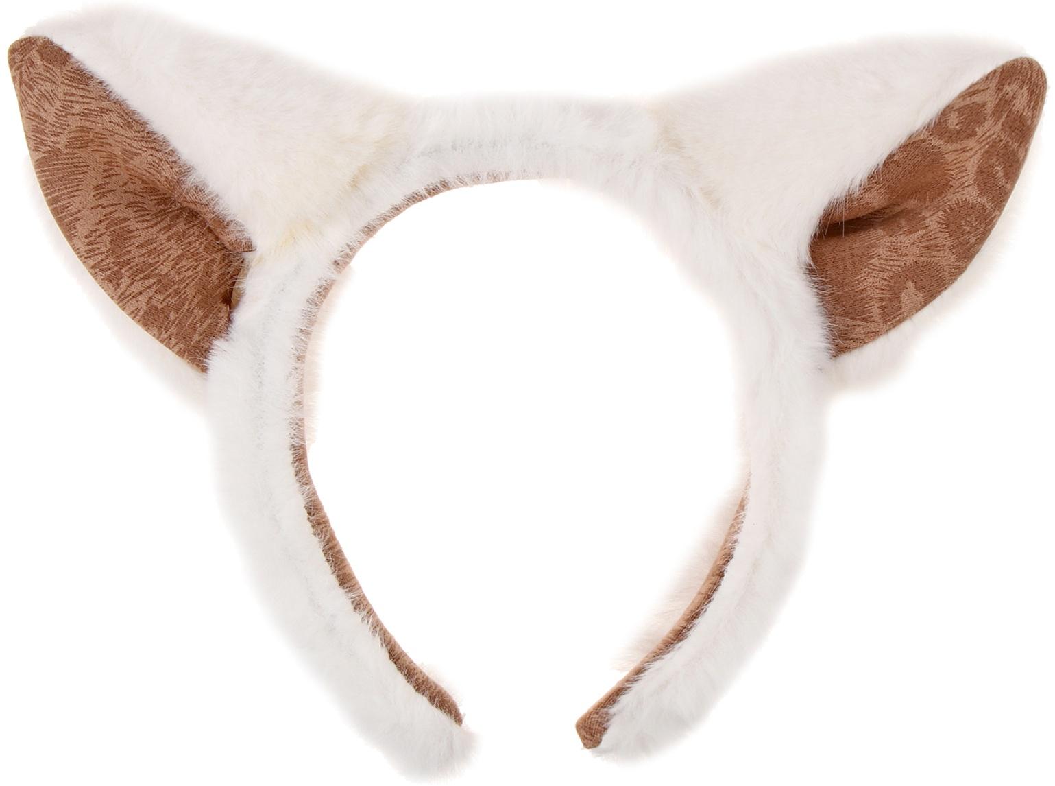 Карнавальный ободок «Кошечка», цвет белый