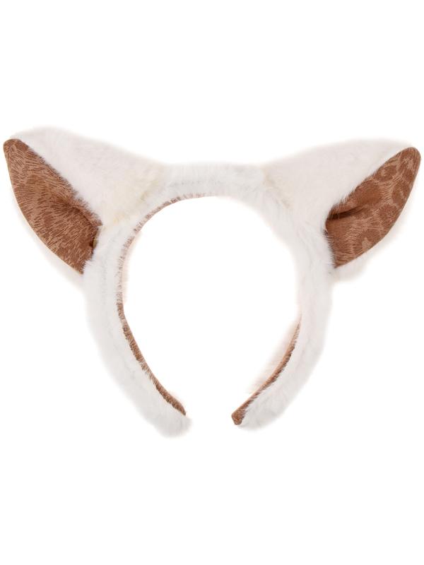 Карнавальный ободок «Кошечка», цвет белый