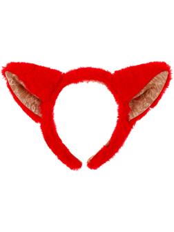 Карнавальный ободок «Кошечка», цвет красный