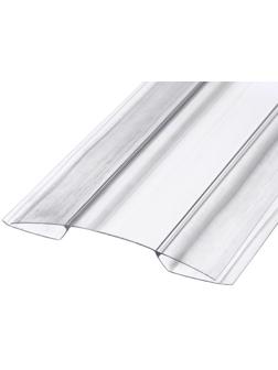 Профиль коньковый для поликарбоната, толщина 4 - 6 мм, длина 6 м, универсальный