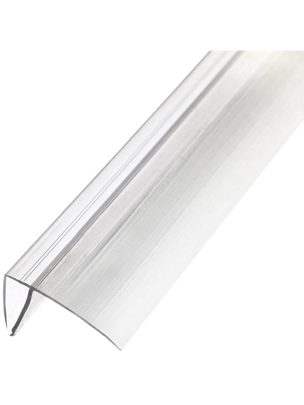 Профиль пристенный FP для поликарбоната, толщина 4 - 6 мм, длина 6 м, универсальный
