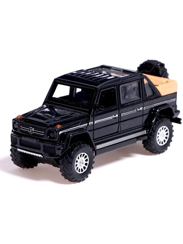 Машина металлическая «Внедорожник», инерция, свет, звук, открываются двери и капот, цвет МИКС