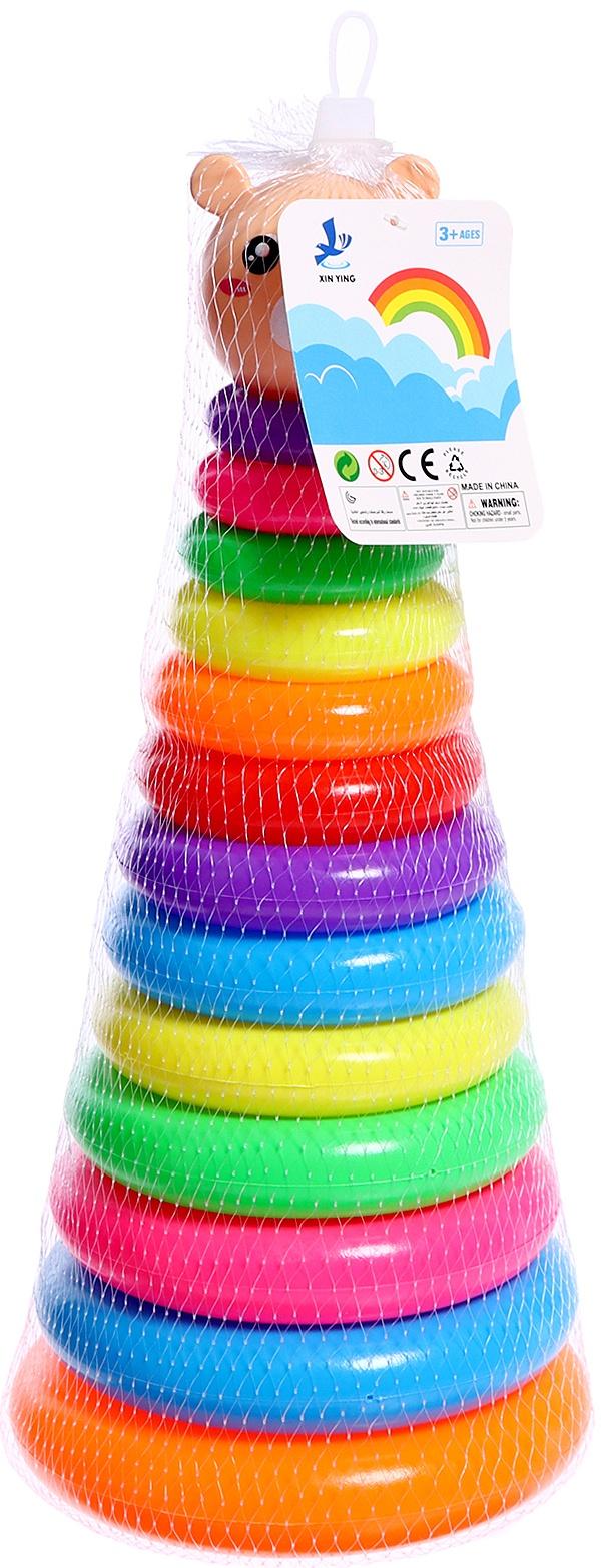 Пирамидка «Мишутка», 13 колец