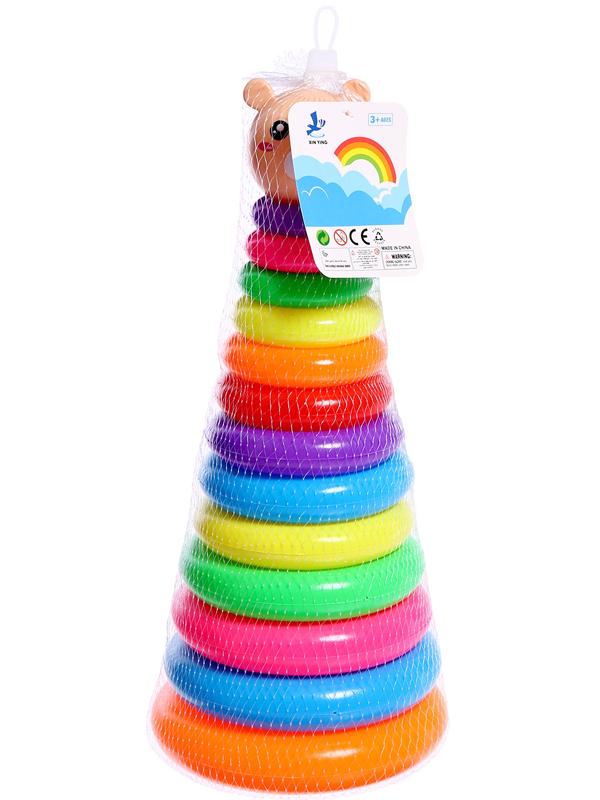 Пирамидка «Мишутка», 13 колец