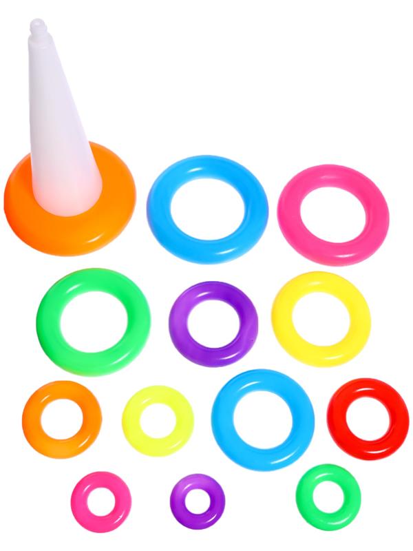 Пирамидка «Мишутка», 13 колец