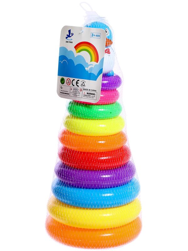 Пирамидка «Пингвин», 10 колец