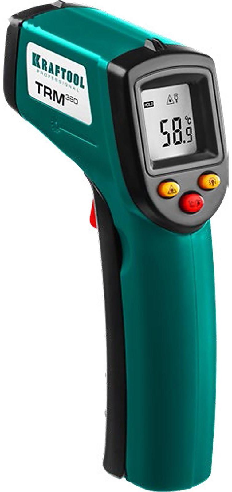 Пирометр Kraftool TRM-380 45707-380, инфракрасный, -50°С +380°С