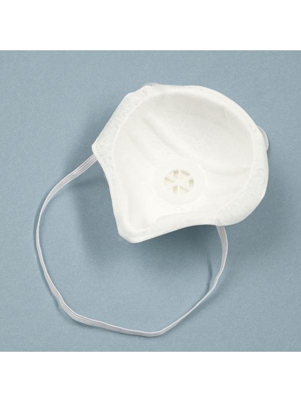 Полумаска фильтр. формованная с клапаном  FFP2  в индивидуальной упаковке