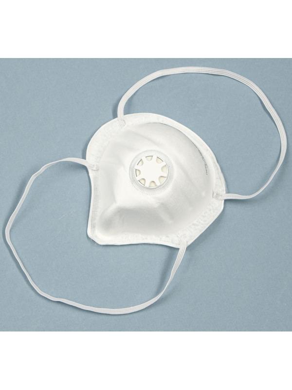 Полумаска фильтр. формованная с клапаном  FFP2  в индивидуальной упаковке