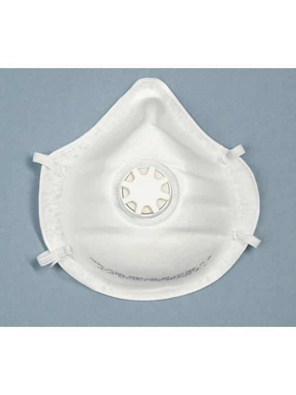 Полумаска фильтр. формованная с клапаном  FFP2  в индивидуальной упаковке