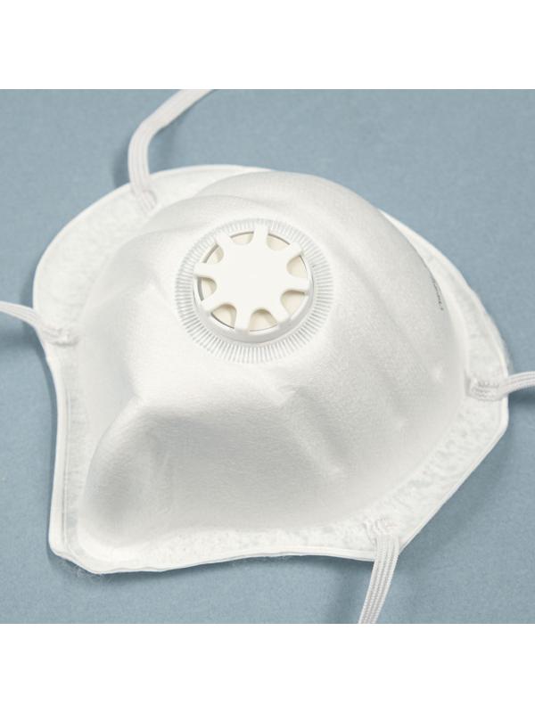 Полумаска фильтр. формованная с клапаном  FFP2  в индивидуальной упаковке