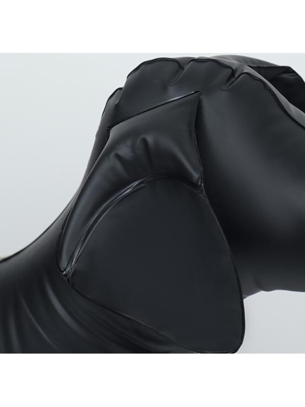 Набор: манекен надувной 80 х 56 х 29 см (чёрный), с насосом ножной (микс)