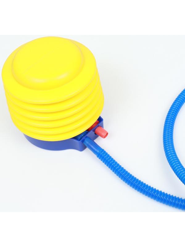 Набор: манекен надувной 80 х 56 х 29 см (чёрный), с насосом ножной (микс)