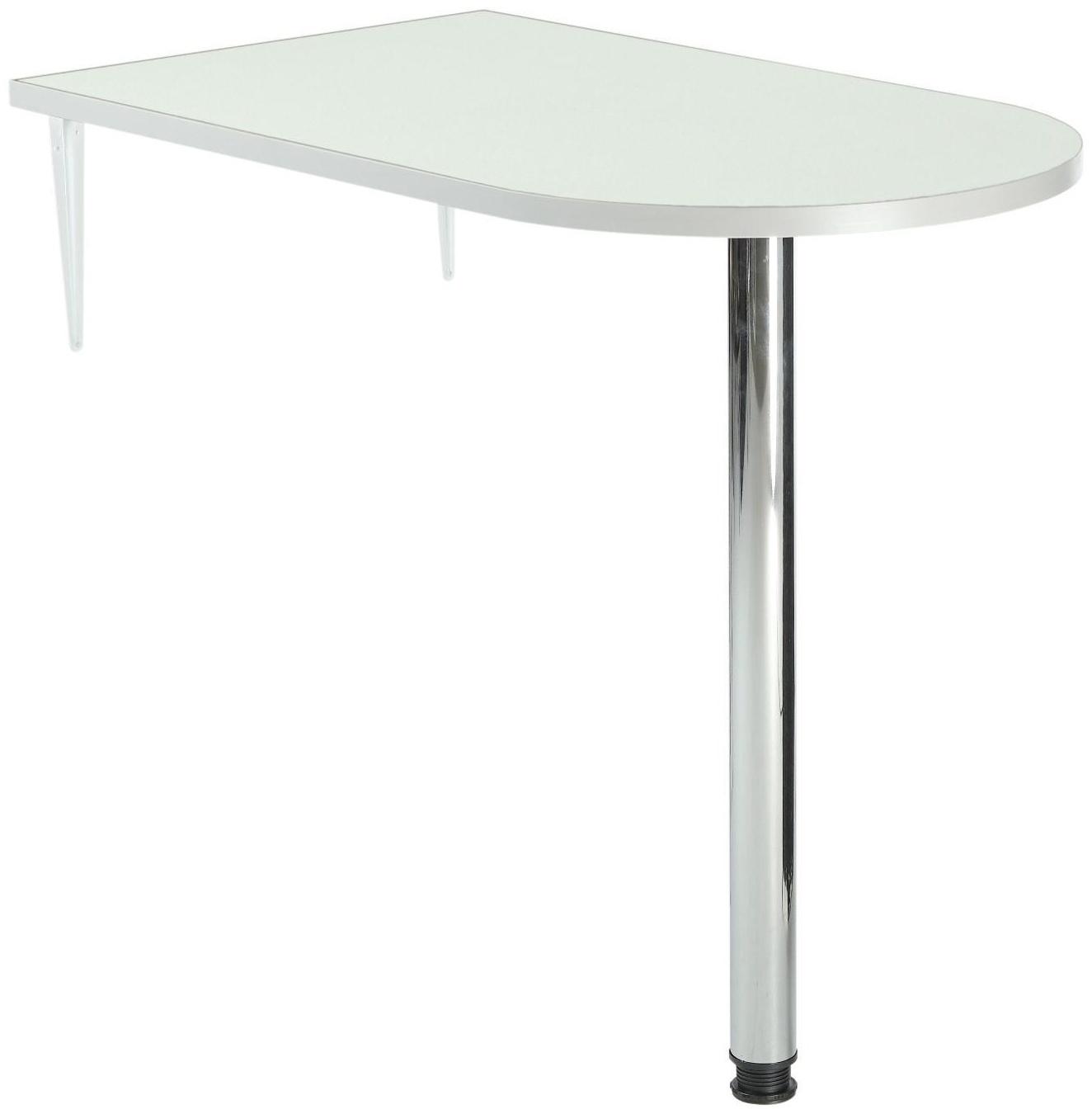 Столешница барная с опорой, 1000х580х820 мм, Сахара