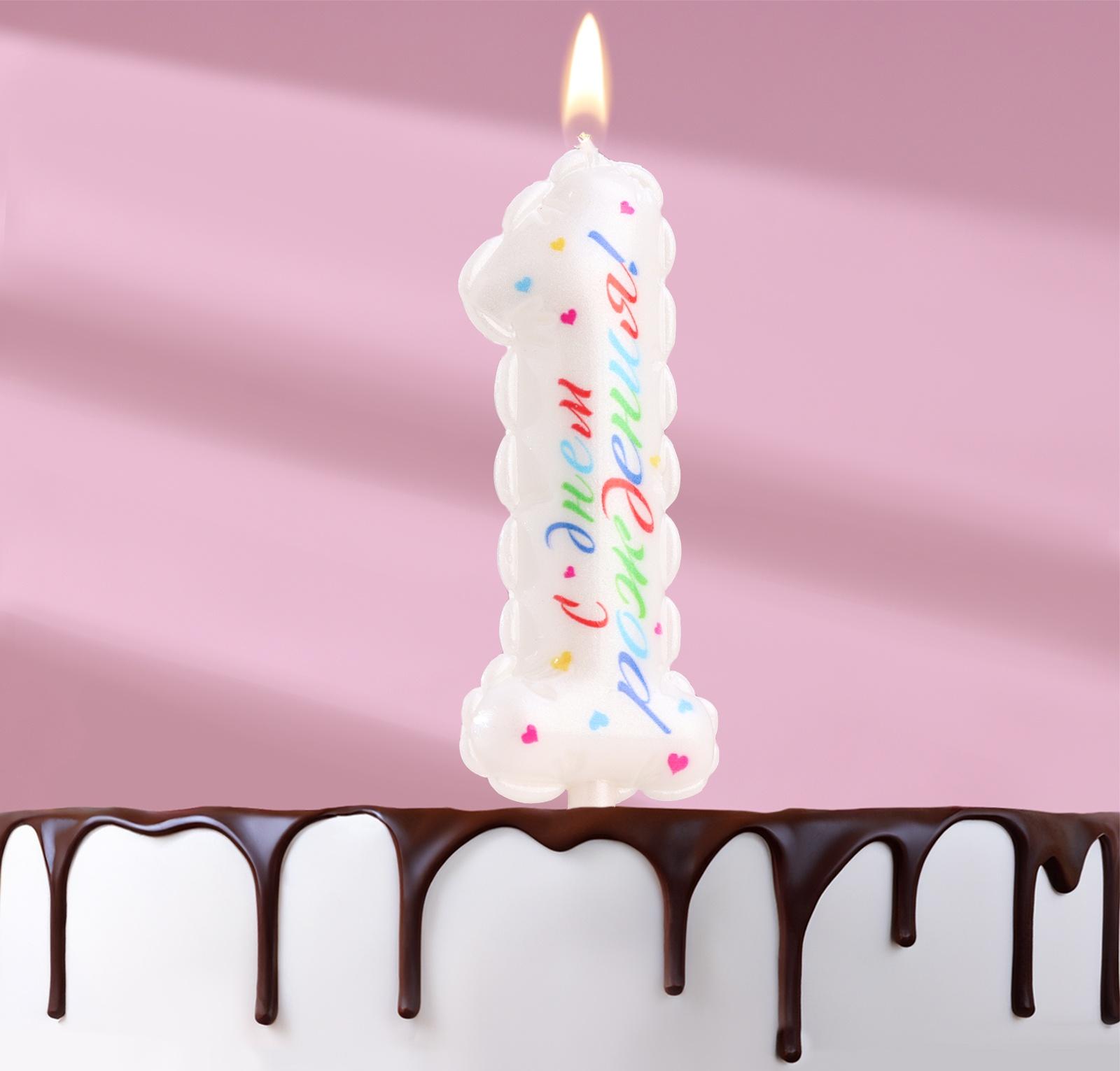 Свеча в торт 