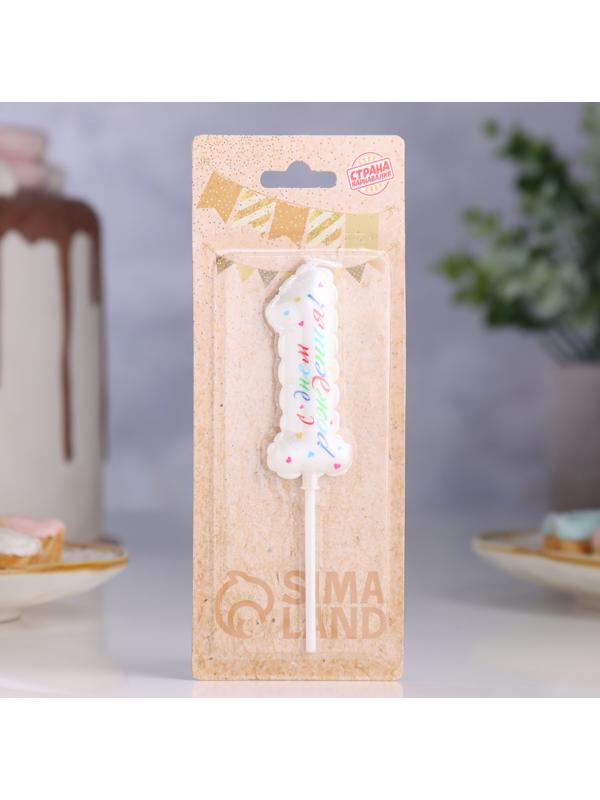 Свеча в торт 