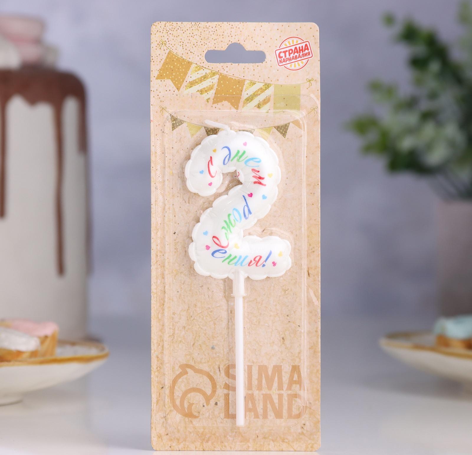 Свеча в торт 