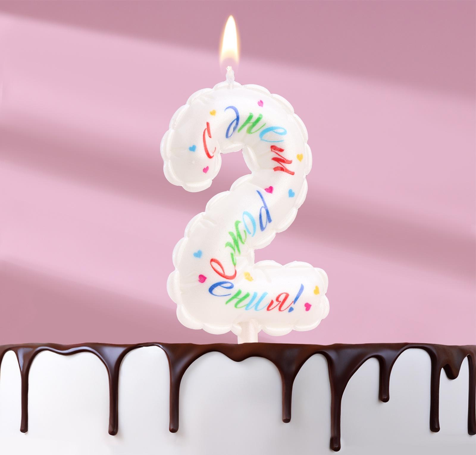 Свеча в торт 